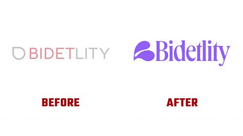 Bidetlity Logo Evolution