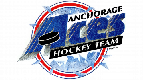 Anchorage Aces Logo 1995
