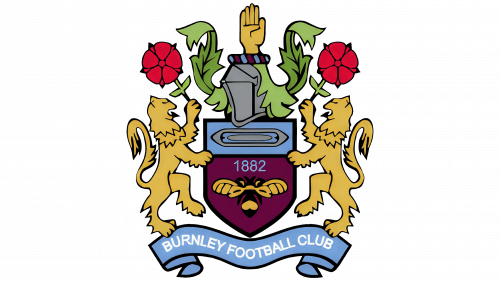 Burnley FC Logo 1987