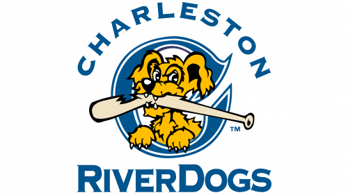 Charleston RiverDogs Logo 1996