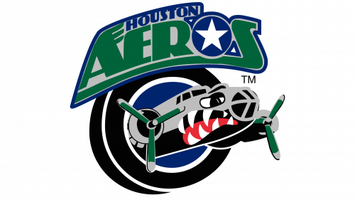 Houston Aeros Logo 1994