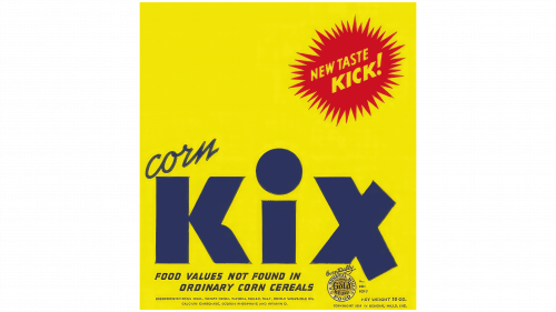 Kix (cereal) Logo 1937