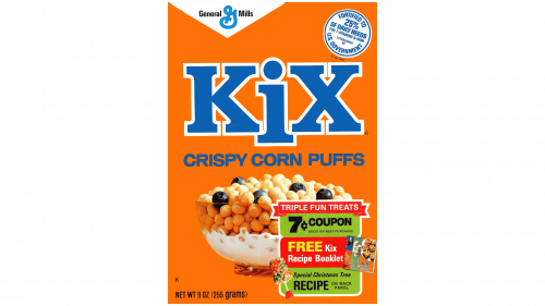 Kix (cereal) Logo 1973
