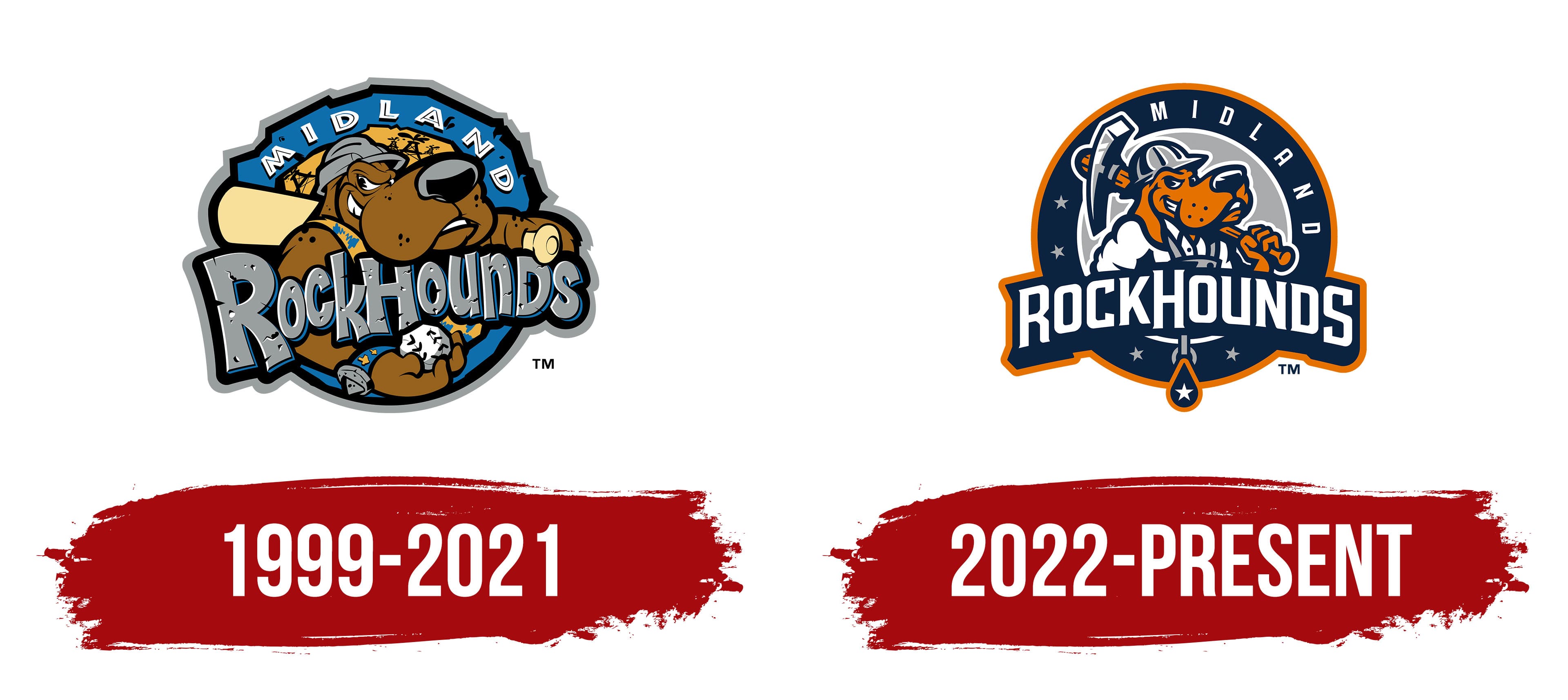 Midland RockHounds Logo, symbol, meaning, history, PNG, brand