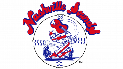 Nashville Sounds Logo 1993