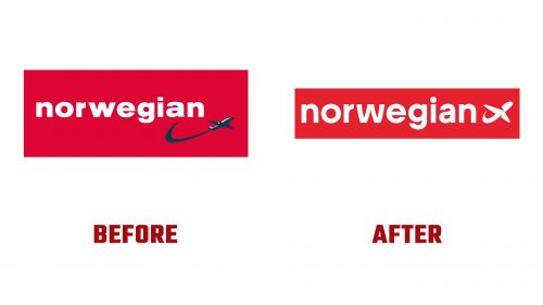Norwegian Logo Evolution