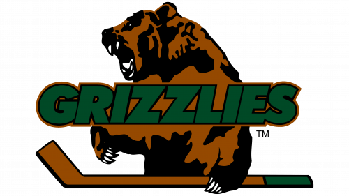 Utah Grizzlies Logo 1994