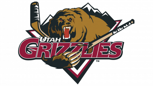 Utah Grizzlies Logo 1998