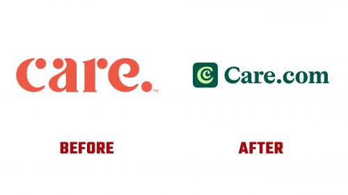 Care.com Logo Evolution