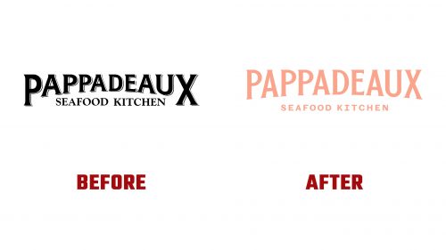 Pappadeaux Logo Evolution