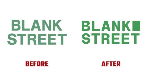 Blank Street Logo Evolution
