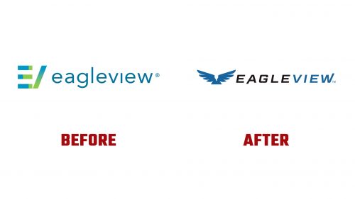Eagleview Logo Evolution