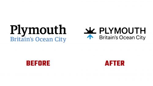 Plymouth City Logo Evolution