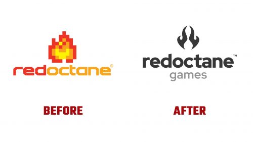 RedOctane Games Logo Evolution