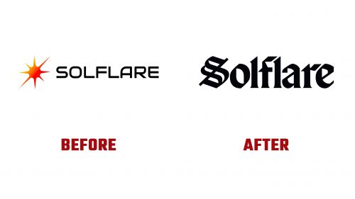 Solflare Logo Evolution