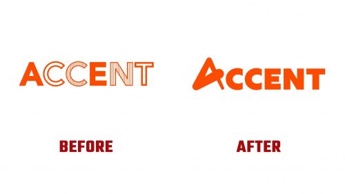 Accent Logo Evolution