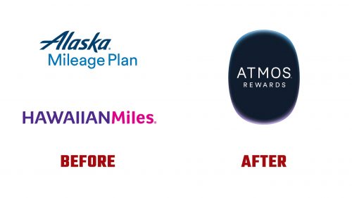 Atmos Rewards Logo Evolution