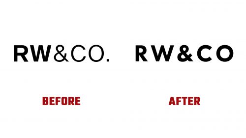 RW&CO Logo Evolution