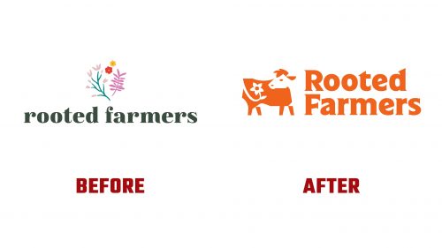 Rooted Farmers Logo Evolution