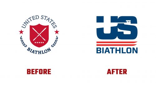 U.S. Biathlon Association Logo Evolution