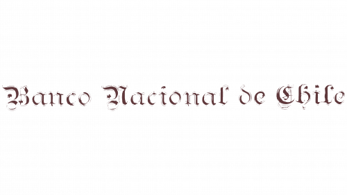 Banco Nacional de Chile Logo 1865