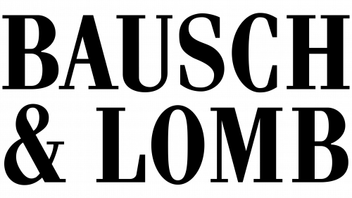 Bausch + Lomb Logo 1990