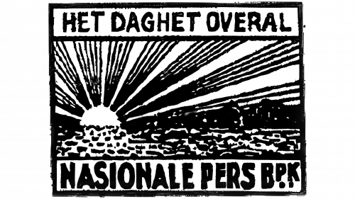 De Nationale Pers Beperkt Logo 1915