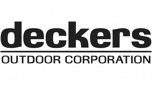Deckers Outdoor Corporation Logo before 2014