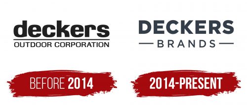 Deckers Outdoor Logo History