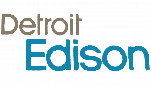 Detroit Edison Logo 1900s