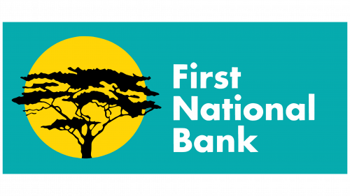 First National Bank Logo 1987