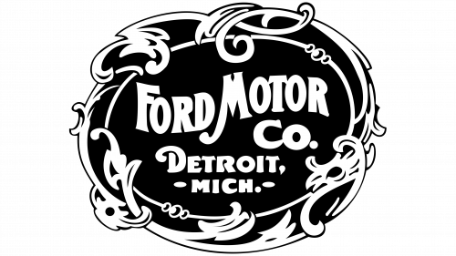 Ford Motor Company Logo 1903
