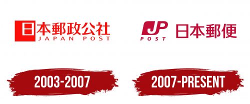 Japan Post Logo History