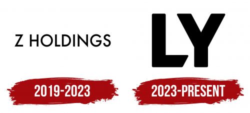 LY Corporation Logo History