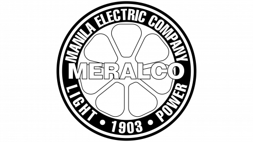 Manila Electric Company (Meralco) Logo 1946