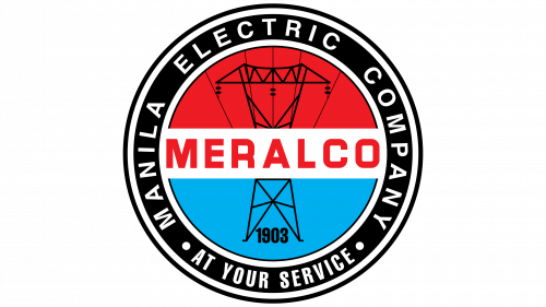 Manila Electric Company (Meralco) Logo 1963