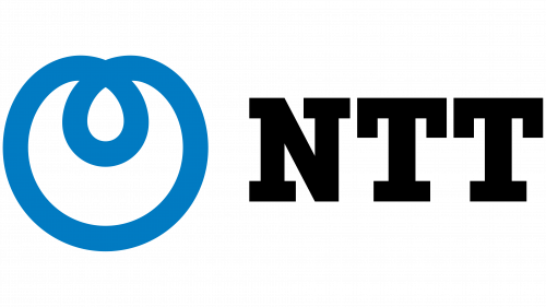 Nippon Telegraph and Telephone (NTT) Logo 1985