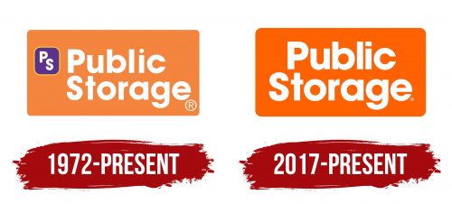 Public Storage Logo History