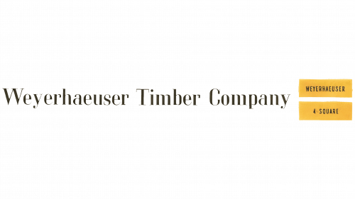 Weyerhaeuser Timber Company Logo 1900s