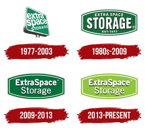 Extra Space Storage Logo History
