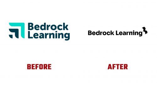 Bedrock Learning Logo Evolution
