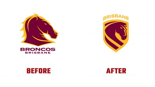 Brisbane Broncos Logo Evolution