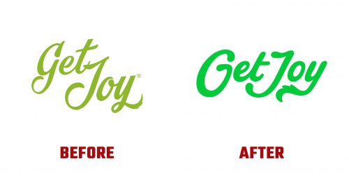 Get Joy Logo Evolution