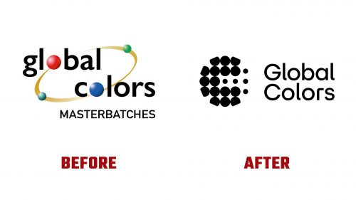 Global Colors Logo Evolution