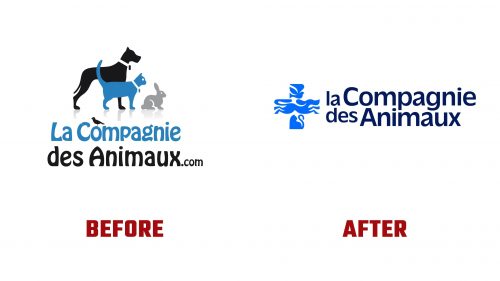 La Compagnie des Animaux Logo Evolution