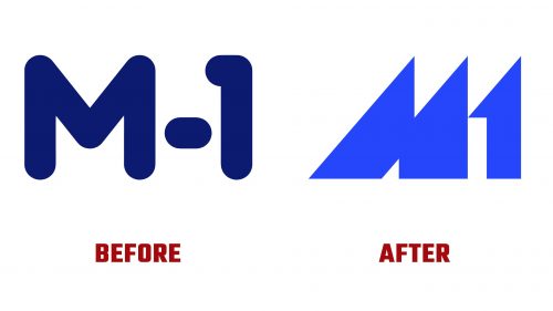 M1 Logo Evolution