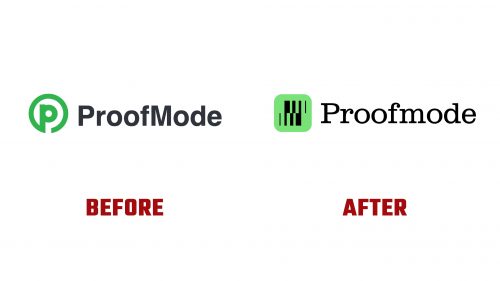 Proofmode Logo Evolution