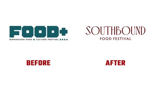 Southbound Food Festival Logo Evolution