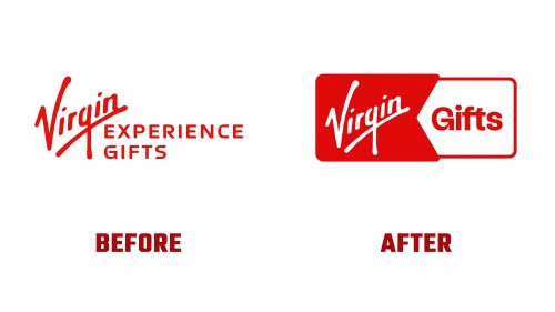 Virgin Gifts Logo Evolution