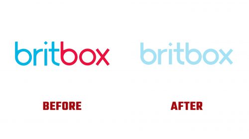 BritBox Logo Evolution